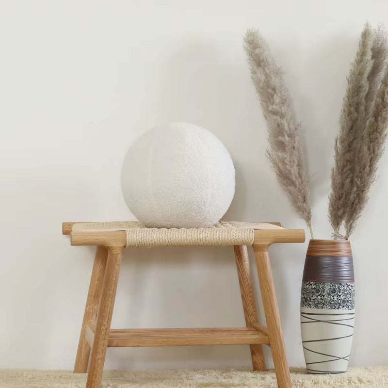 1Pc Spherical Cushion, Nordic Style,Soft Plush Throw Pillow,Decorative Chair Cushion Living Room and Bedroom