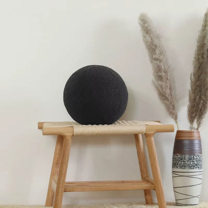 1Pc Spherical Cushion, Nordic Style,Soft Plush Throw Pillow,Decorative Chair Cushion Living Room and Bedroom
