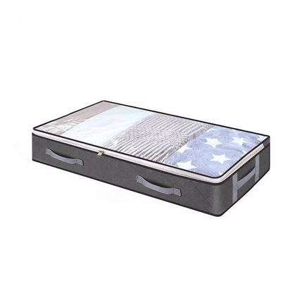 90L under Bed Storage Containers, Closet Organizers and Storage Bins, Foldable Underbed Storage Bags for Blankets, Shoes