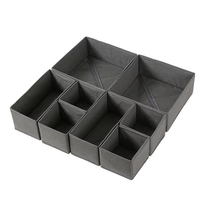1Pc Fabric Underwear Storage Box Drawer Organizers for Closet Organization and Storage of Socks Underwear Ties and More